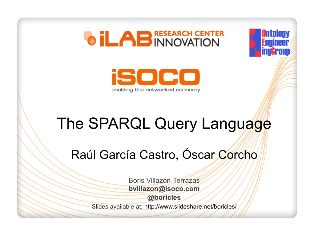 The SPARQL Query Language