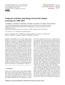 Article Is Available Online Plos ONE 8, E62392, 2013