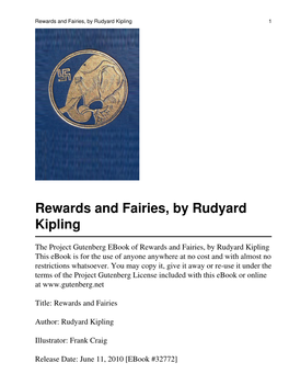 Rewards and Fairies, by Rudyard Kipling 1