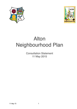 Alton Neighbourhood Plan