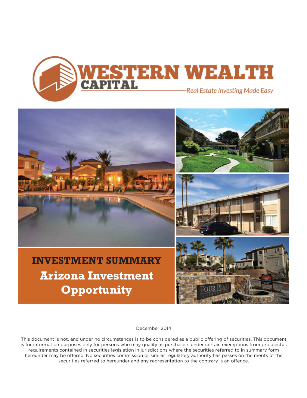 Arizona Investment Opportunity