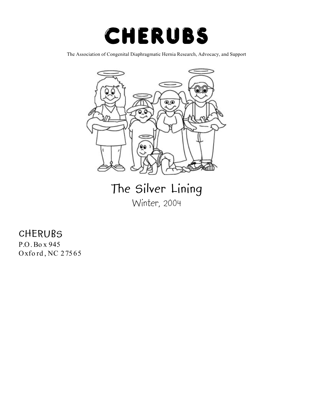 Winter 2004 Silver Lining CDH Newsletter