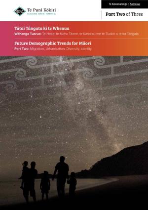 Future Demographic Trends for Maori