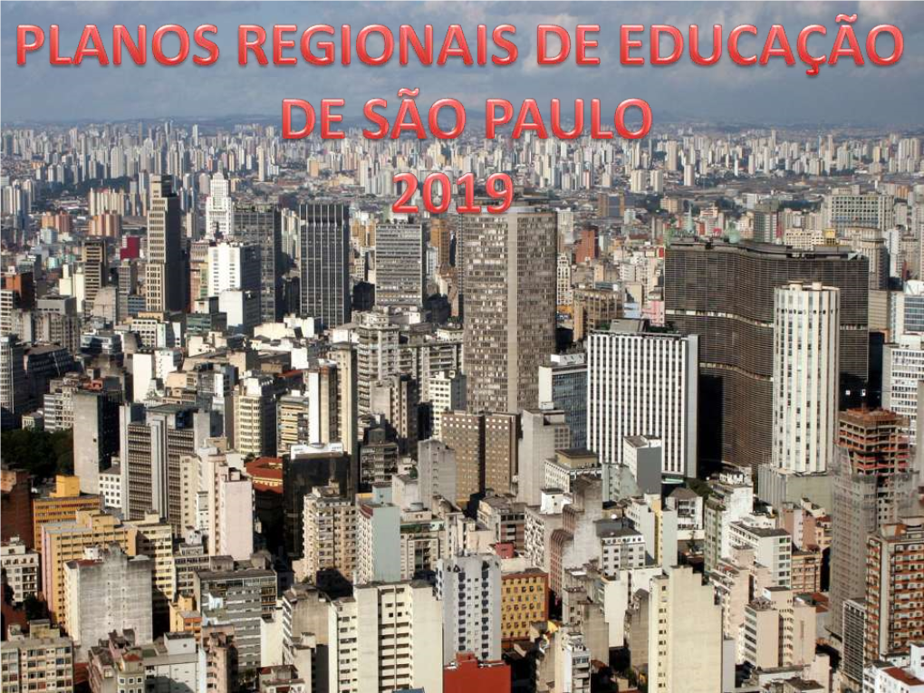 Planos Regionais