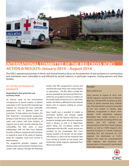 The ICRC in Mexico, January 2014