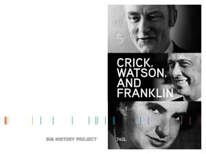 Crick, Watson, and Franklin 5