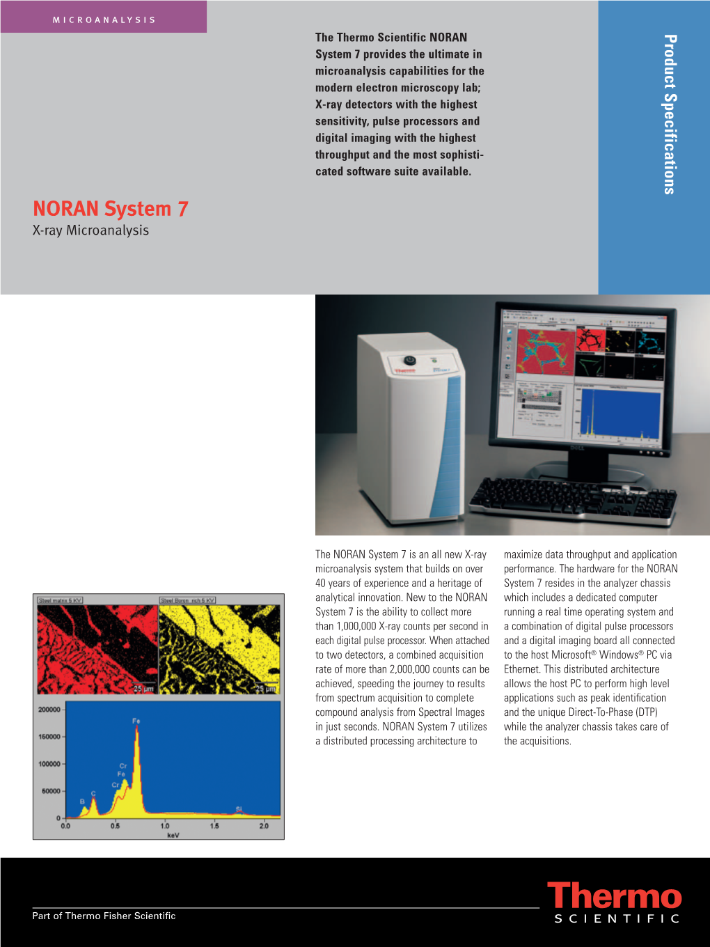 NORAN System 7 X-Ray Microanalysis