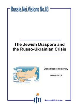 The Jewish Diaspora and the Russo-Ukrainian Crisis