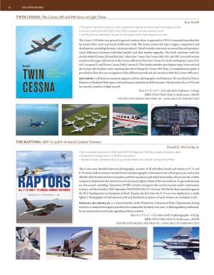 TWIN CESSNA: the Cessna 300 and 400 Series of Light Twins Ron