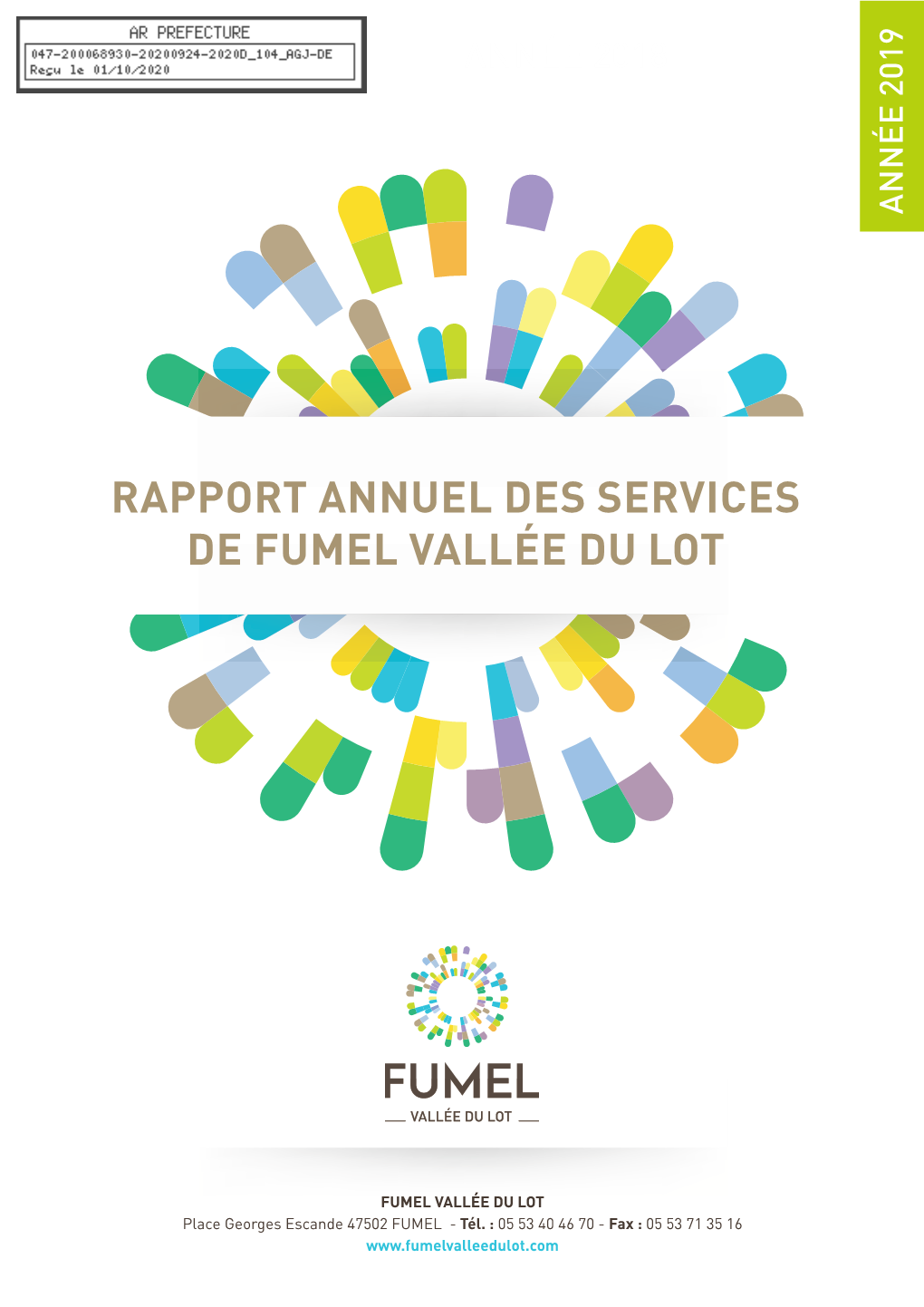 Rapport Annuel Des Services De Fumel Vallée Du Lot