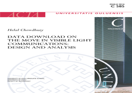 Data Download on the Move in Visible Light Communications: Design and Analysis