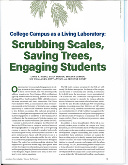 Scrubbing Scales, Saving Trees, Engaging Students