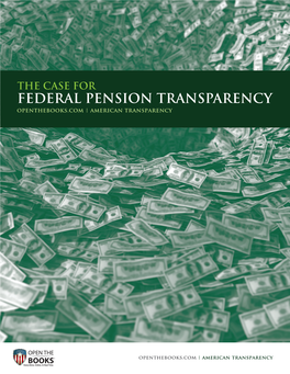 Federal Pension Transparency