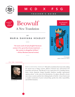 Beowulf a New Translation