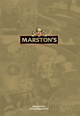Annual Report 2010 � the Group Is a Leading Independent Brewing and Pub Retailing Business Operating a Vertically Integrated Business Model