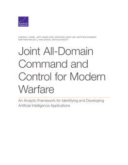 Joint All-Domain Command and Control For