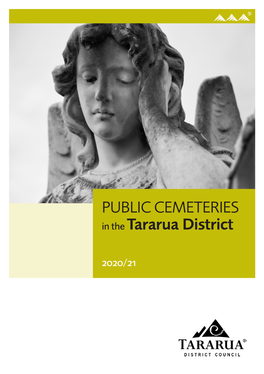 PUBLIC CEMETERIES in the Tararua District