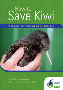 Save Kiwi” Training DVD