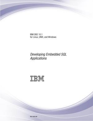 Developing Embedded SQL Applications