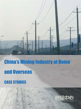 China's Mining Industry at Home and Overseas: CASE STUDIES