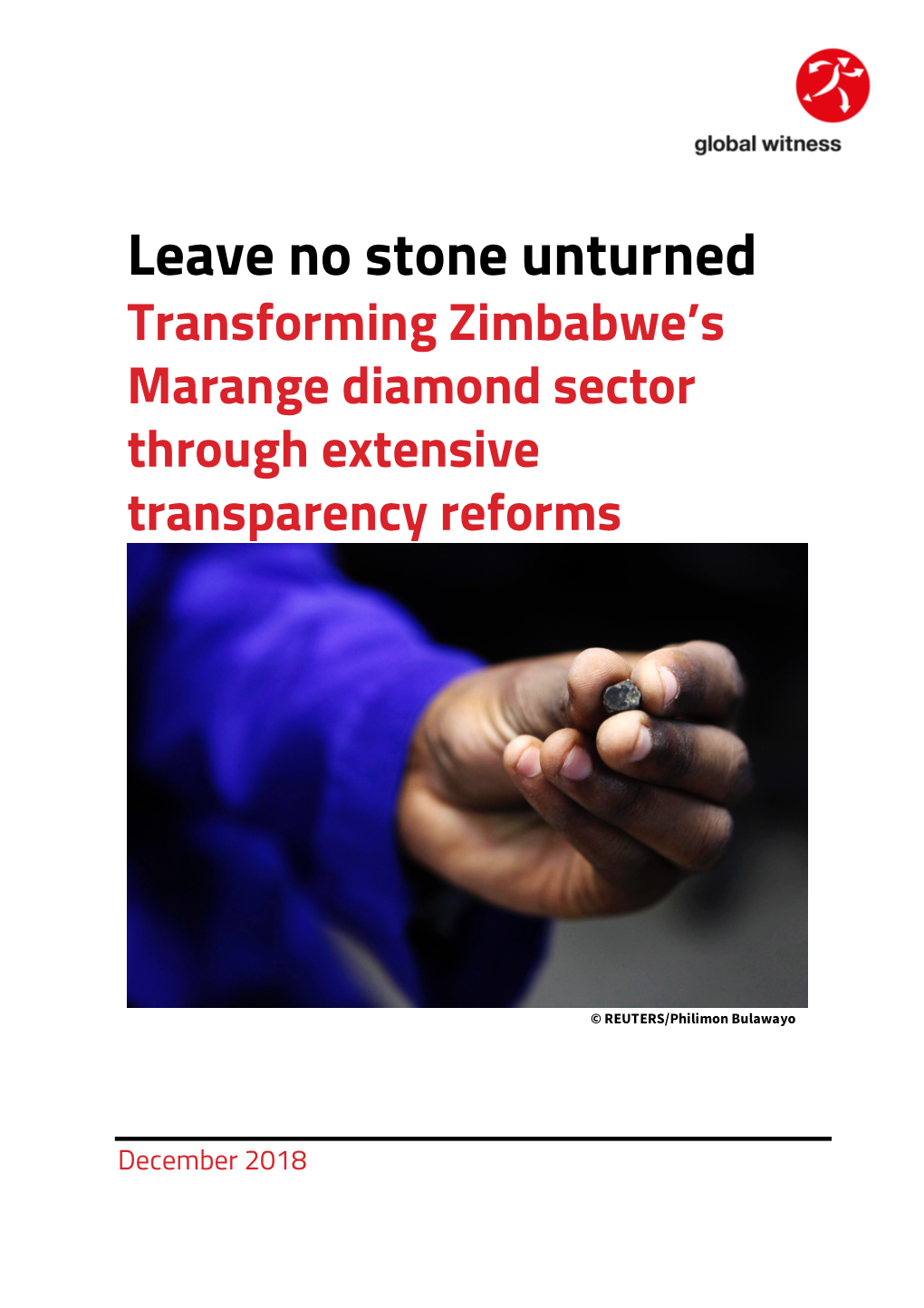 Leave No Stone Unturned Transforming Zimbabwe’S Marange Diamond Sector Through Extensive Transparency Reforms