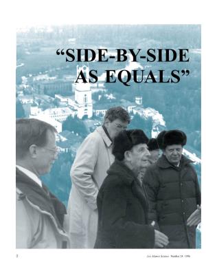 "Side-By-Side As Equals"-An Unprecedented Collaboration Between Therussian and American Nuclear Weapons Laboratories To