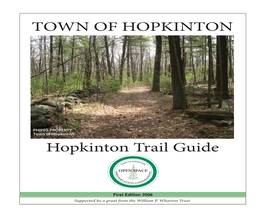 Hopkinton Trail Guide