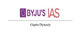 Gupta Dynasty