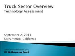 Technology Assessment: Truck Sector Overview
