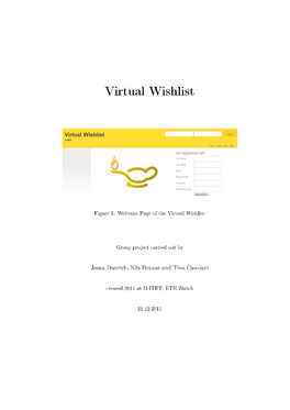 Virtual Wishlist