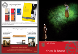 Programme Cyrano De Bergerac 09/10