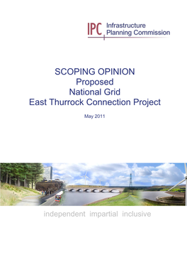 SCOPING OPINION Proposed National Grid East Thurrock