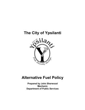 Alternative Fuel Policy