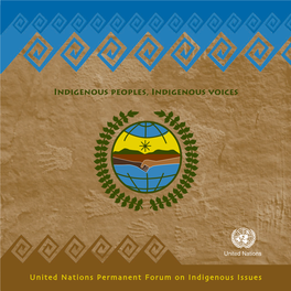 Indigenous Peoples, Indigenous Voices