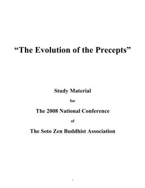 “The Evolution of the Precepts”