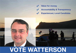 VOTE WATTERSON International Issues Going for Growth
