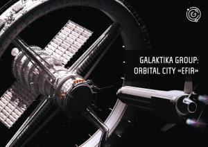 Galaktika Group: Orbital City «EFIR» «Ethereal Dwelling» Space Colony Concept by Tsiolkovsky
