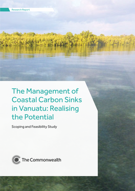 The Management of Coastal Carbon Sinks in Vanuatu: Realising the Potential
