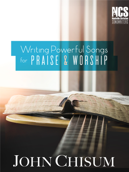 Writing Powerful Songs for Praise & Worship EBOOK