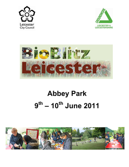 Bioblitz Report Abbey Park Jun 2011 FINAL