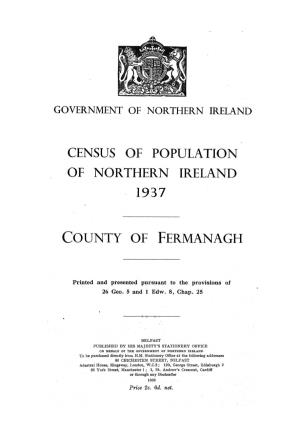 1937 Census County Fermanagh Report