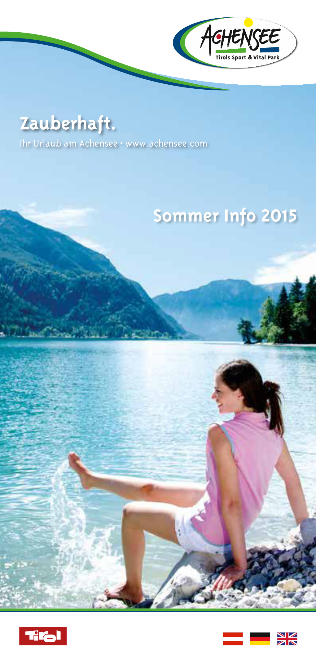 Infoheft Achensee Sommer 2015