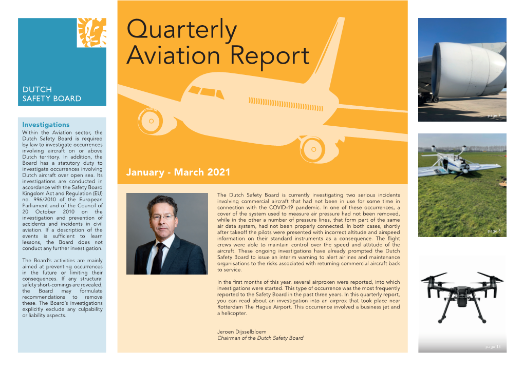 Quarterly Aviation Report