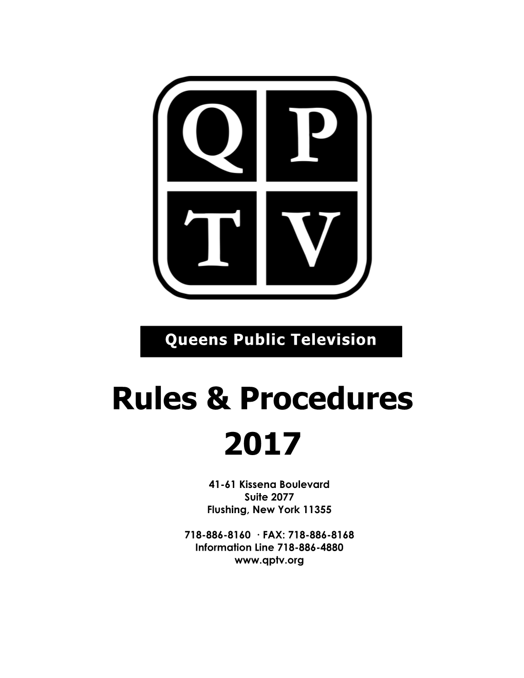 Rules & Procedures 2017