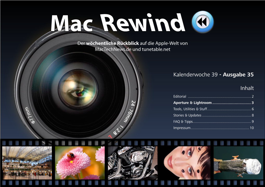 Mac Rewind Der Wöchentliche Rückblick Auf Die Apple-Welt Von Mactechnews.De Und Tunetable.Net