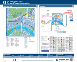 Kew Bridge Station – Zone 3 I Onward Travel Information Local Area Map Busbuses Map from Kew Bridge