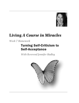 Living a Course in Miracles