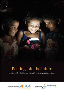 Peering Into the Future India and the Distributed Standalone Solar Products Market
