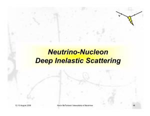 Neutrino-Nucleon Deep Inelastic Scattering