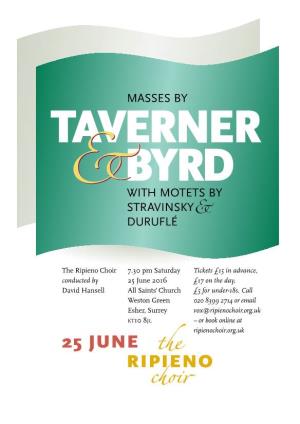 Taverner Byrd